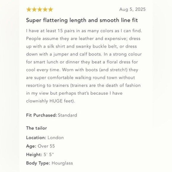 NWT Size 18W - The Colette Faux-Leather Crop Wide-Leg Pants Maeve (NWT US$ 148) - Picture 15 of 16